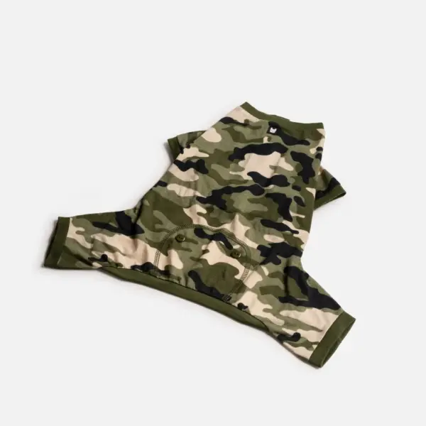 Camo Dog Pajamas Cozy & Stylish Matching PJs for Your Pup! - Image 4