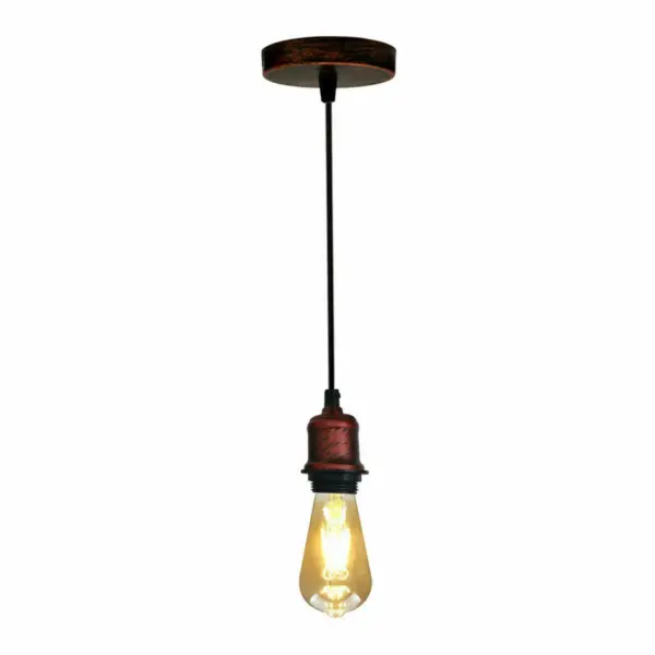 Vintage hanging Pendant light with Socket Lamp Holder~1122 - Image 18