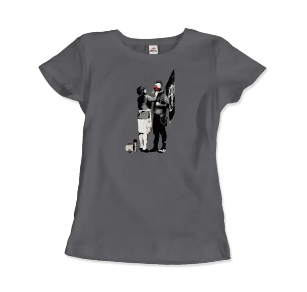 Banksy Anarchist Punk And His Mother Artwork T-Shirt - Image 12