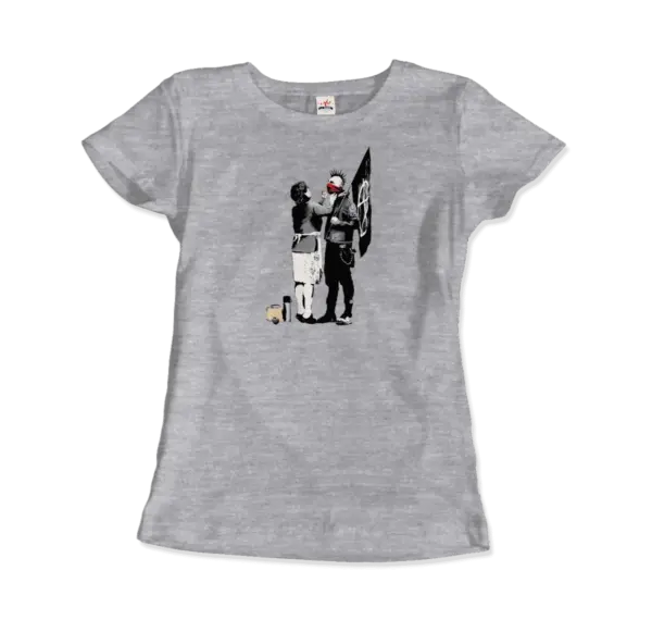 Banksy Anarchist Punk And His Mother Artwork T-Shirt - Image 13