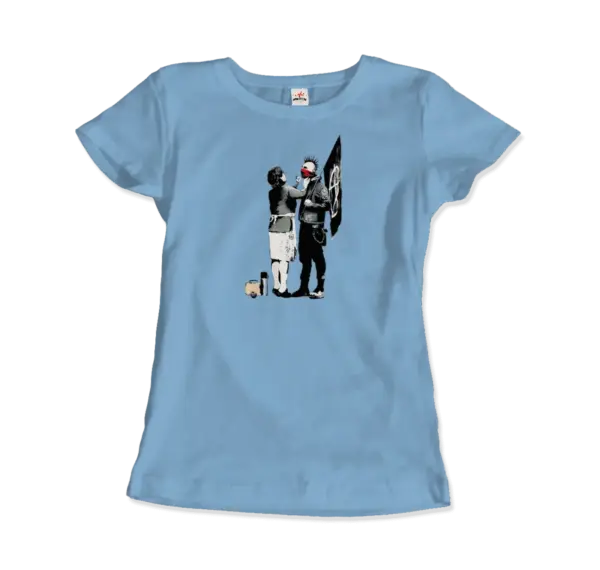 Banksy Anarchist Punk And His Mother Artwork T-Shirt - Image 16