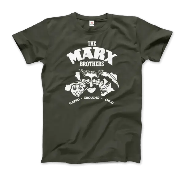 The Marx Brothers, Harpo, Groucho and Chico T-Shirt - Image 10