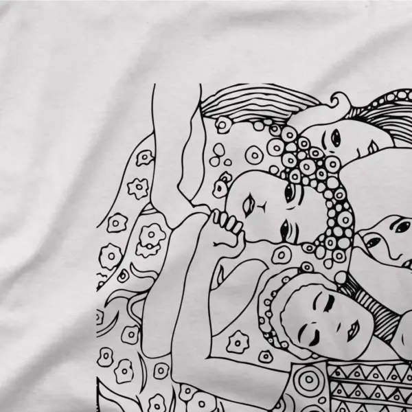 Gustav Klimt The Virgin (Maiden) 1913 Sketch T-Shirt