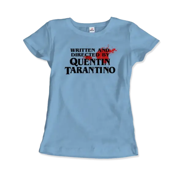 Written and Directed by Quentin Tarantino (Bloodstained) T-Shirt - Image 10
