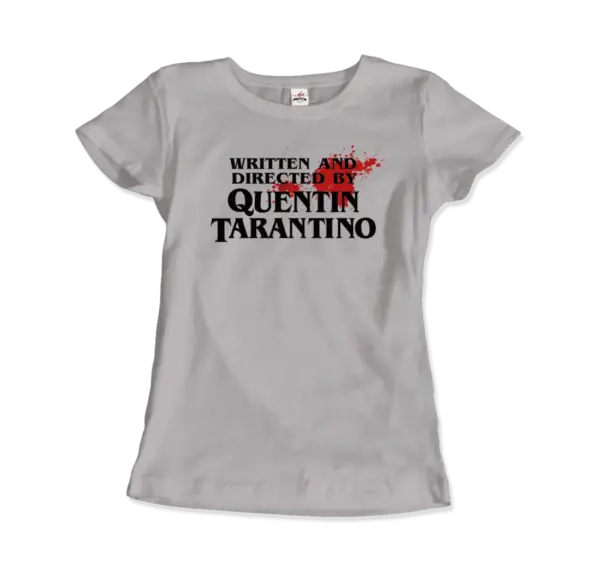 Written and Directed by Quentin Tarantino (Bloodstained) T-Shirt - Image 22