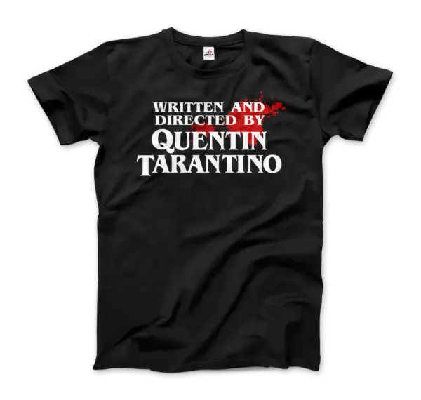Written and Directed by Quentin Tarantino (Bloodstained) T-Shirt - Image 24