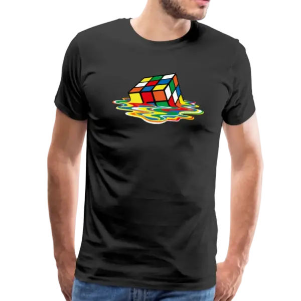 Rubick's Cube Melting, Sheldon Cooper's T-Shirt