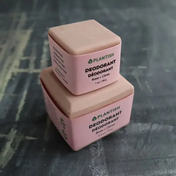 Zero Waste Deodorant Bar - Rose & Citrus - Image 2