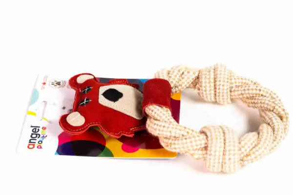 Bear & Rope Natural Dog Toy - Image 9