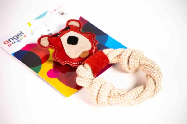 Bear & Rope Natural Dog Toy - Image 10