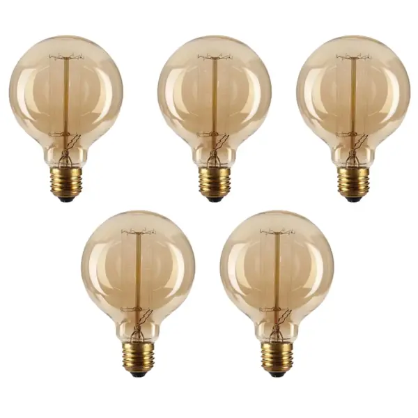 E26 G95 60W Vintage Retro Industrial Filament Dimmable Bulb~1049 - Image 13
