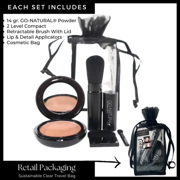 Wholesale Offers - GO NATURAL ALL-IN-ONE Powder - Travel Gift Sets