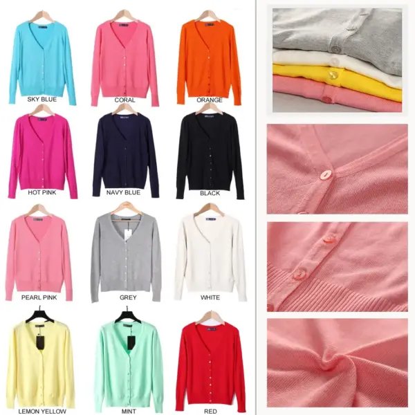 Cuddle Cardigans Colorful And Cozy In Pastel And Vibrant Colors - Image 2