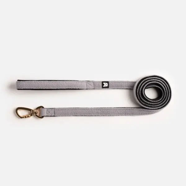Aquafleece Dog Leash Grey Water-Resistant Leash with Padded Handle & Lockable Metal Hardware - Image 5