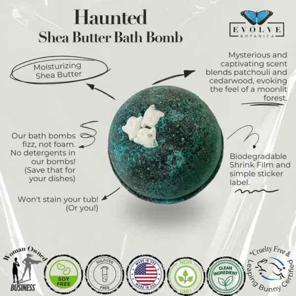 Bath Bomb - Haunted (Seasonal , Halloween) - Image 2
