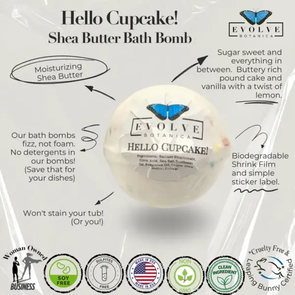 Bath Bomb - Hello Cupcake! (Seasonal) - Image 5