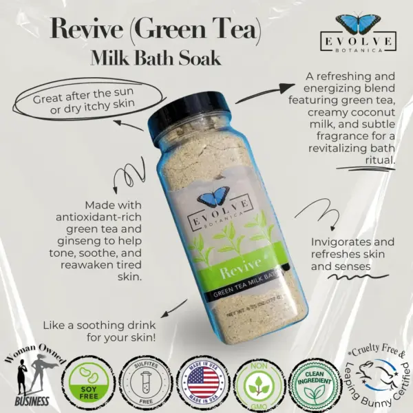 Milk Bath - Revive (Green Tea) - Image 2