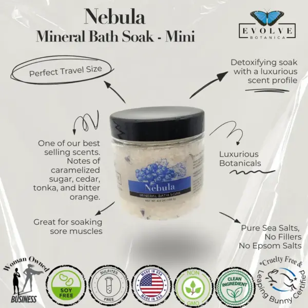 Mineral Soak - Nebula (Bath Salt) Mini - Image 2