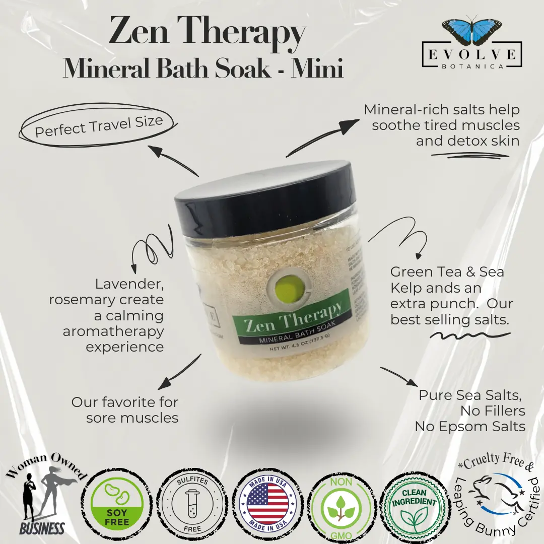 Mineral Soak - Zen (Bath Salt) Mini - Image 2