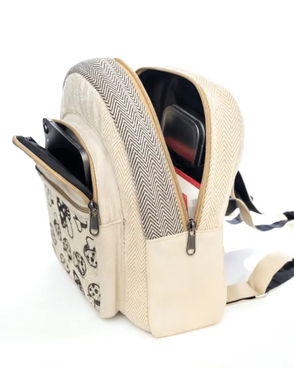 Kathmandu Collection Mini Hemp Mushroom Backpack - Image 11