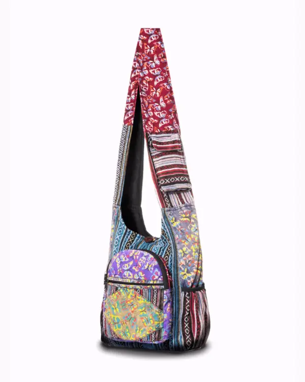 Kathmandu Collection Butterfly Design Hobo Bag - Image 2