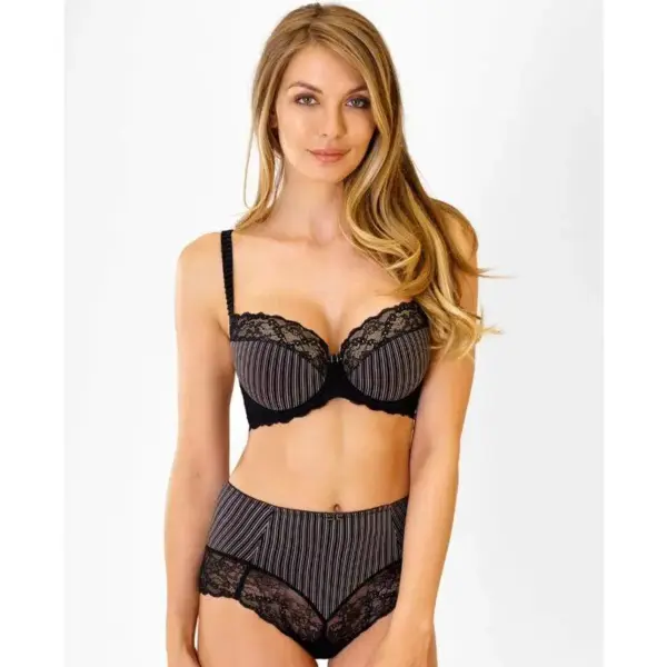 Lace Trim Full Brief Panty Rosme Gold Line - Image 3