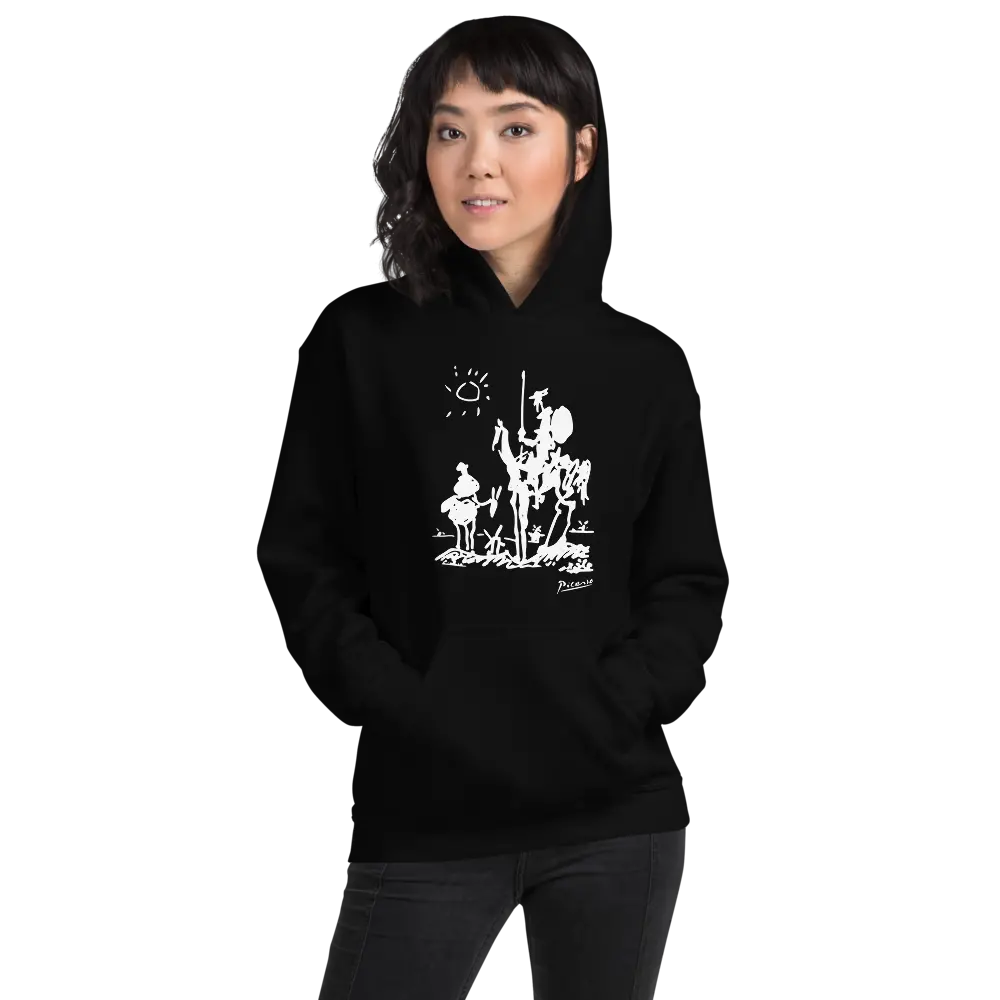 Pablo Picasso Don Quixote of La Mancha 1955 Artwork Unisex Hoodie