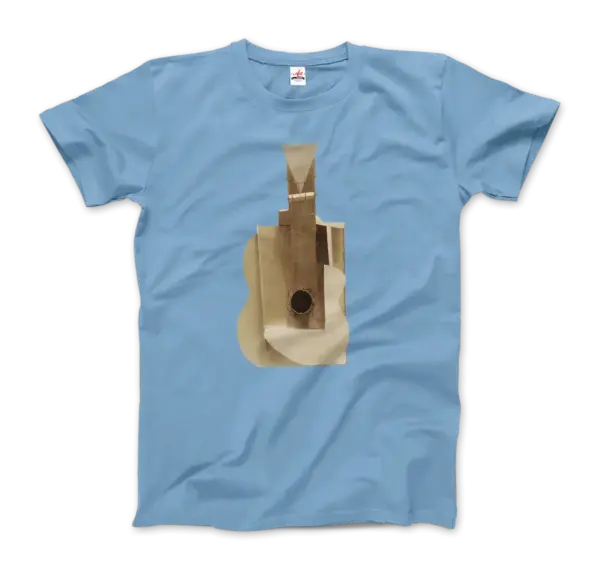 Pablo Picasso Guitar Sculpture 1912 Artwork T-Shirt - Image 12