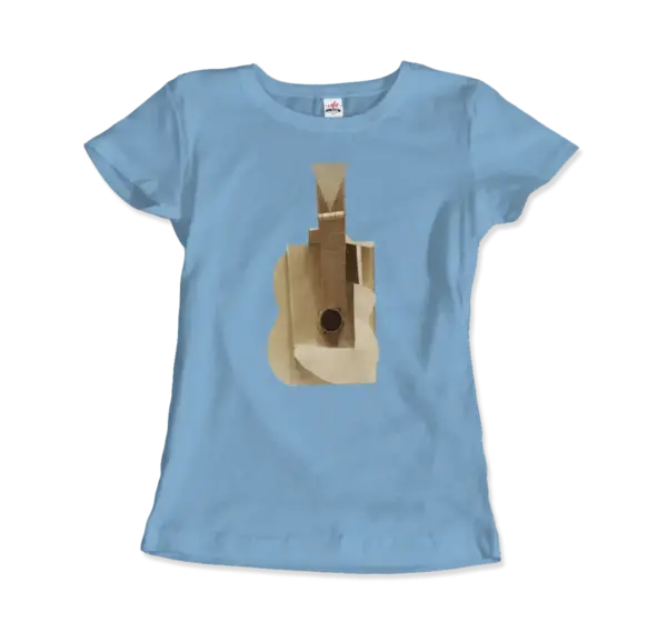 Pablo Picasso Guitar Sculpture 1912 Artwork T-Shirt - Image 14