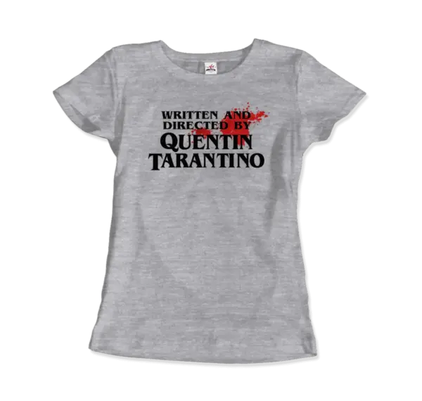 Written and Directed by Quentin Tarantino (Bloodstained) T-Shirt - Image 8