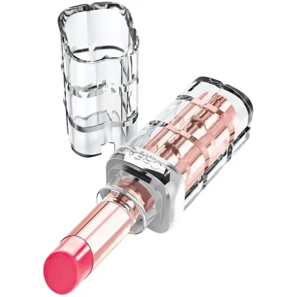 L'Oreal Paris Makeup Colour Riche Plump and Shine Lipstick, for Glossy, Radiant, Visibly Fuller Lips with an All-Day Moisturized Feel, 104 Guava Plump, 0.1 oz. - Image 6