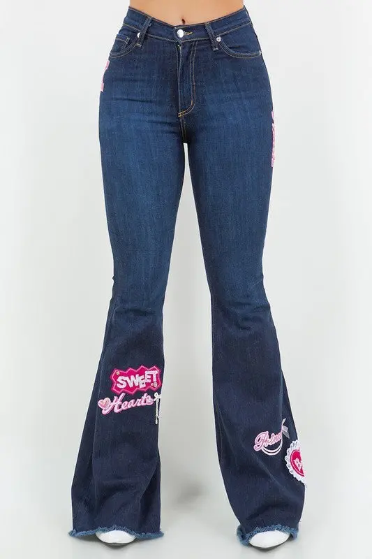 Sweet Heart Bell Bottom Jean- Inseam 32" - Image 2