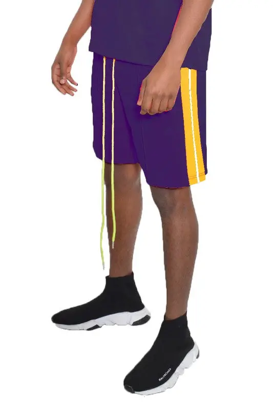 Short Sleeve Striped Tape Tshirt - Image 15