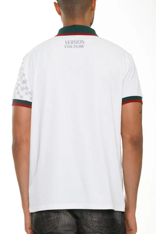 Version Couture Polo Button Down Shirt - Image 3