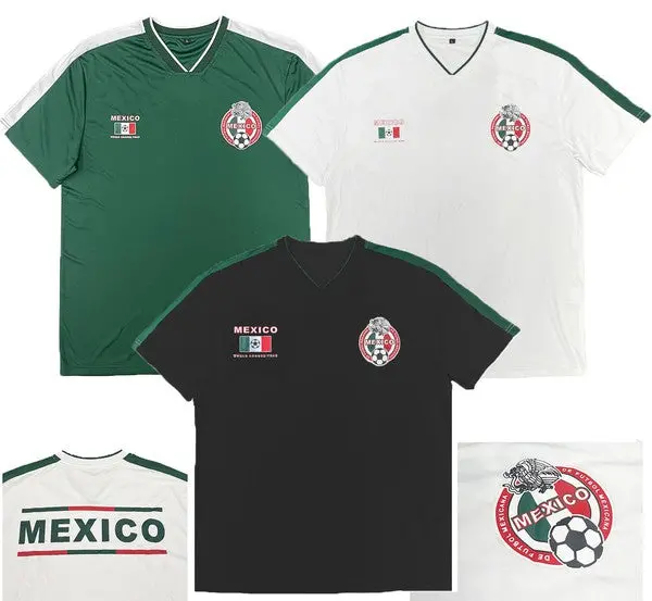 UNISEX MEXICO TEAM WORLD SOCCER JERSEYS TOP - Image 6