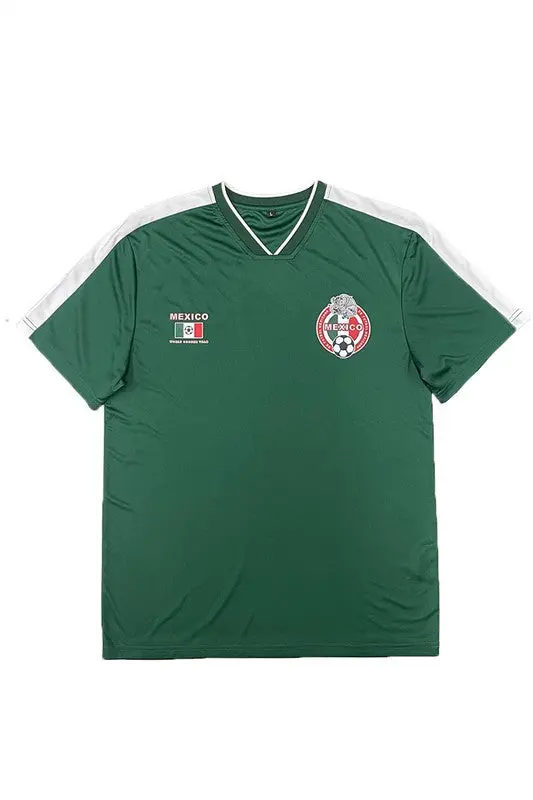 UNISEX MEXICO TEAM WORLD SOCCER JERSEYS TOP - Image 7