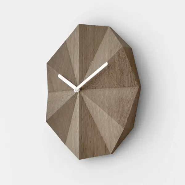 Delta Clock Smoked Oak - Image 4