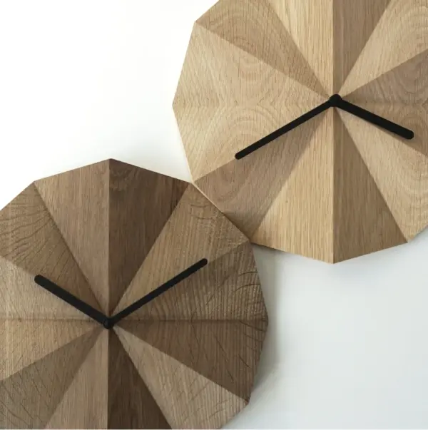 Delta Clock Smoked Oak - Image 7