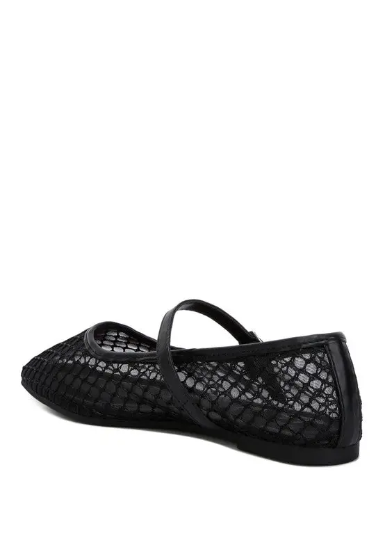 Averona Mesh Mary Jane Flats - Image 3