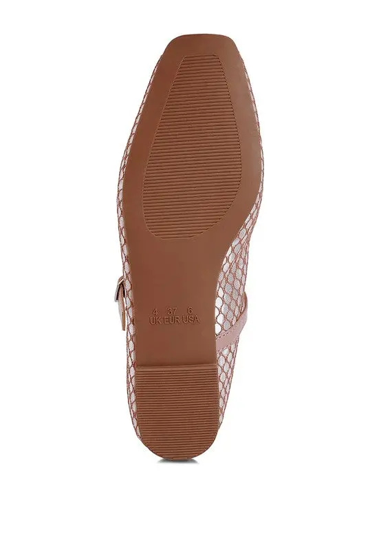 Averona Mesh Mary Jane Flats - Image 7