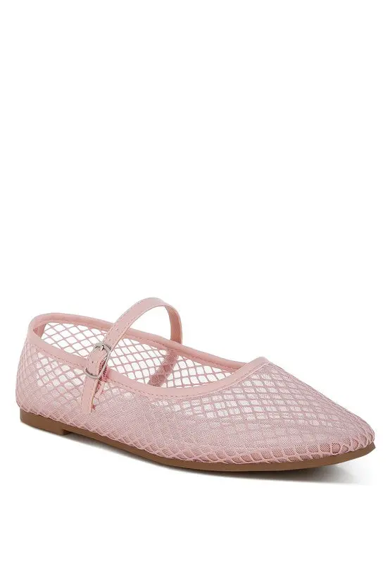 Averona Mesh Mary Jane Flats - Image 9