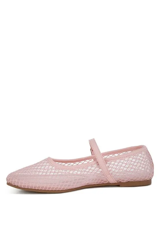 Averona Mesh Mary Jane Flats - Image 12