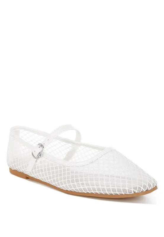 Averona Mesh Mary Jane Flats - Image 13