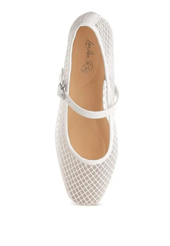 Averona Mesh Mary Jane Flats - Image 16