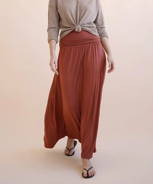BAMBOO YOGA MAXI SKIRT - Image 11