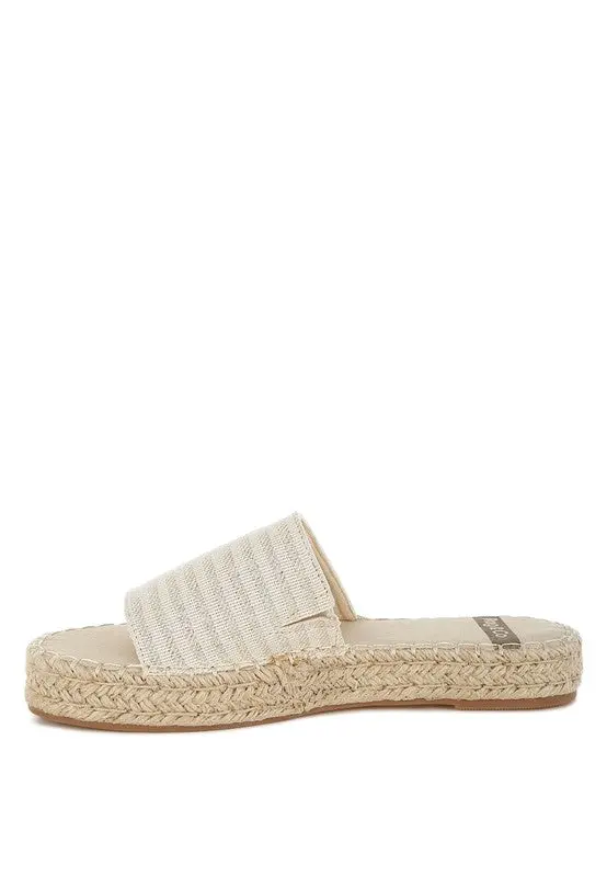 Akara Canvas Espadrille Flatforms - Image 7