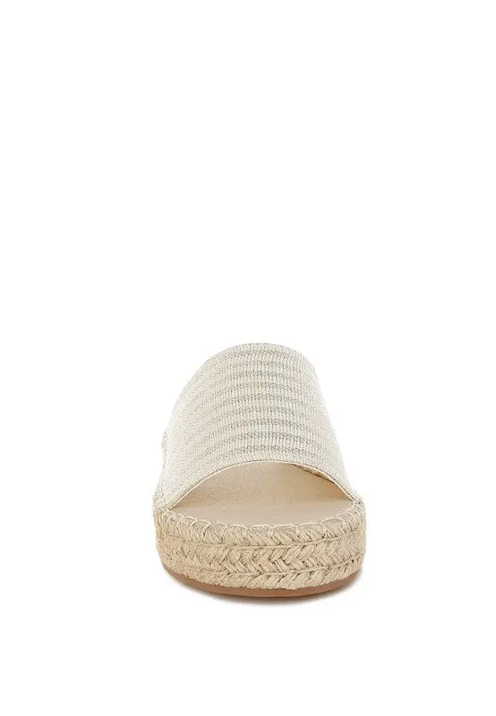 Akara Canvas Espadrille Flatforms - Image 9