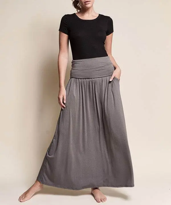 BAMBOO YOGA MAXI SKIRT - Image 6