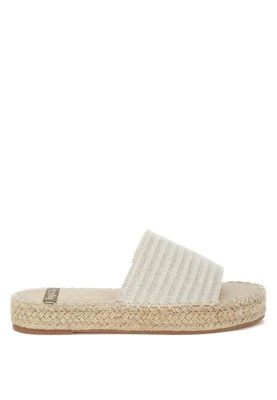 Akara Canvas Espadrille Flatforms - Image 6