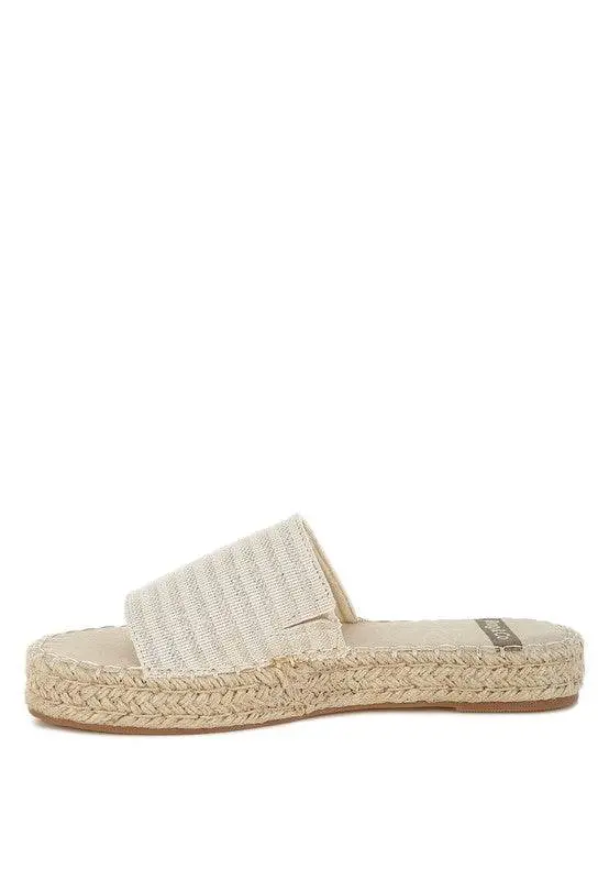 Akara Canvas Espadrille Flatforms - Image 8
